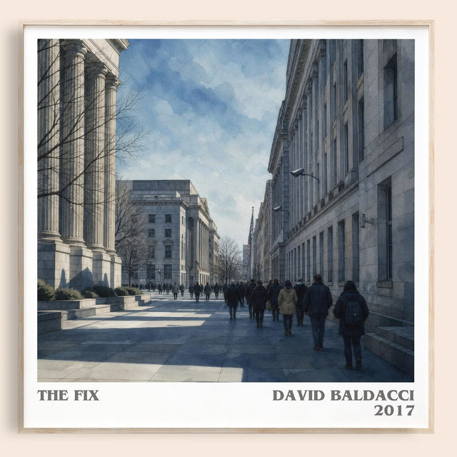 The Fix Literary Art Print by David Baldacci