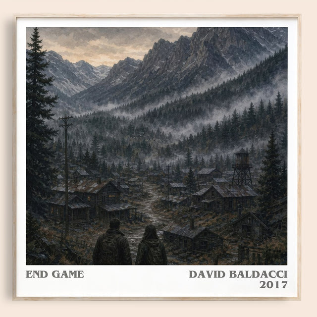 End Game Literary Art Print by David Baldacci