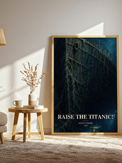 Raise the Titanic! Book Watercolour Illustration by Clive Cussler – image 2