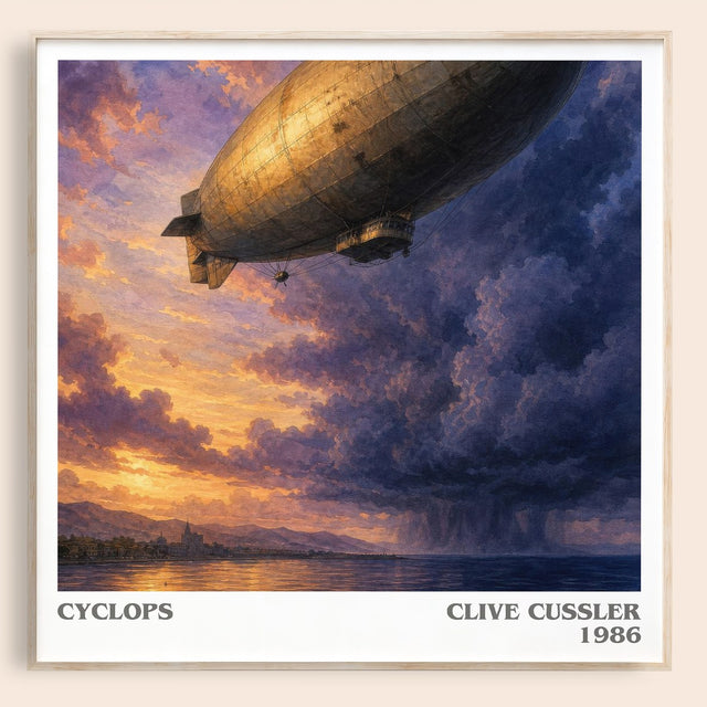 Cyclops Literary Art Print by Clive Cussler