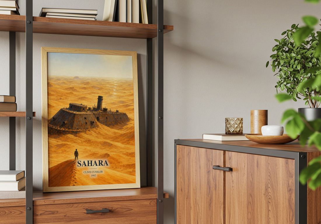 Sahara book watercolour illustration paper finish options – matte satin gloss