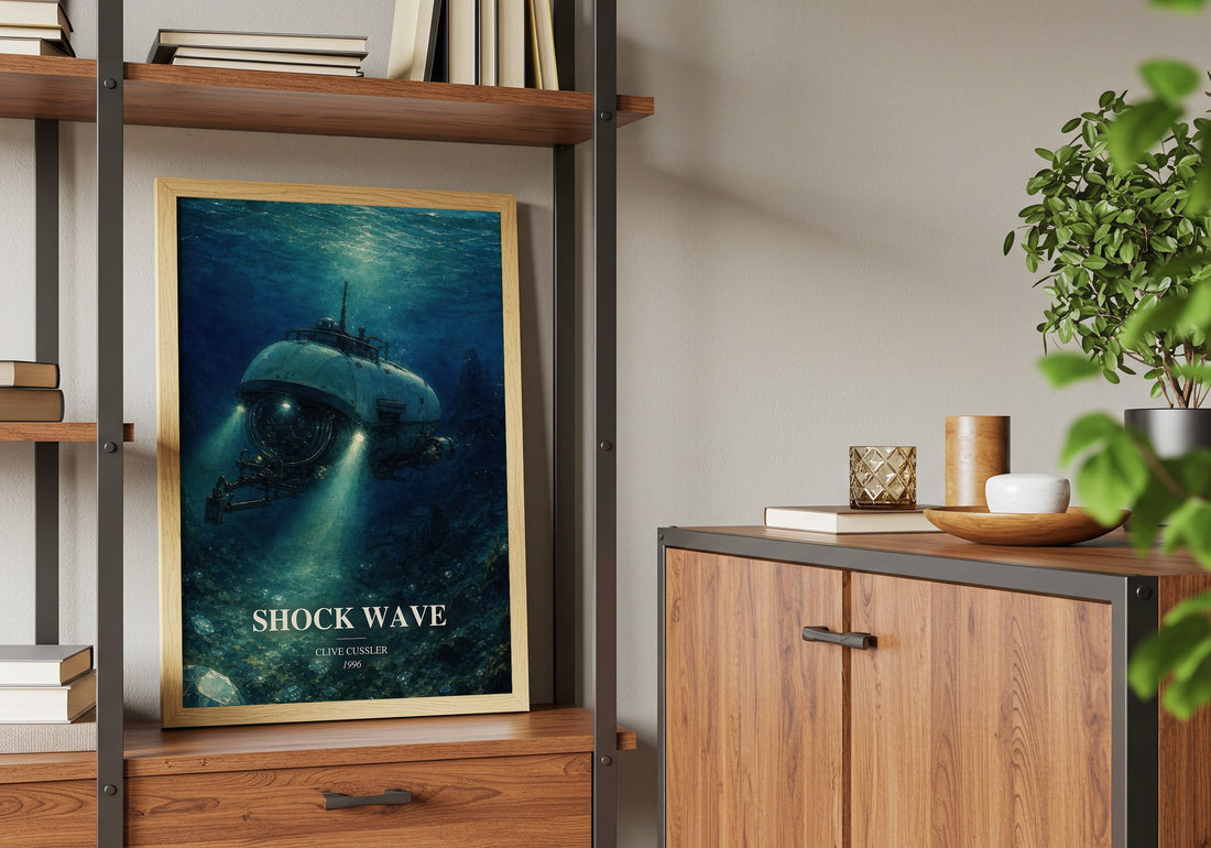 Shock Wave book watercolour illustration paper finish options – matte satin gloss