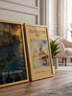 Havana Storm Book Watercolour Illustration by Clive Cussler – image 4