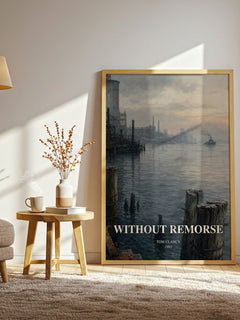 Without Remorse Book Watercolour Illustration by Tom Clancy – image 2