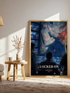 Locked On Book Watercolour Illustration by Tom Clancy – image 2