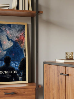 Locked On Book Watercolour Illustration by Tom Clancy – image 3