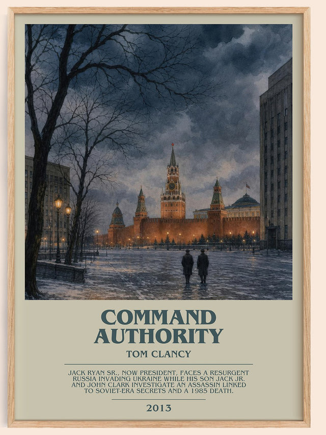Command Authority Bookish Wall Art by Tom Clancy