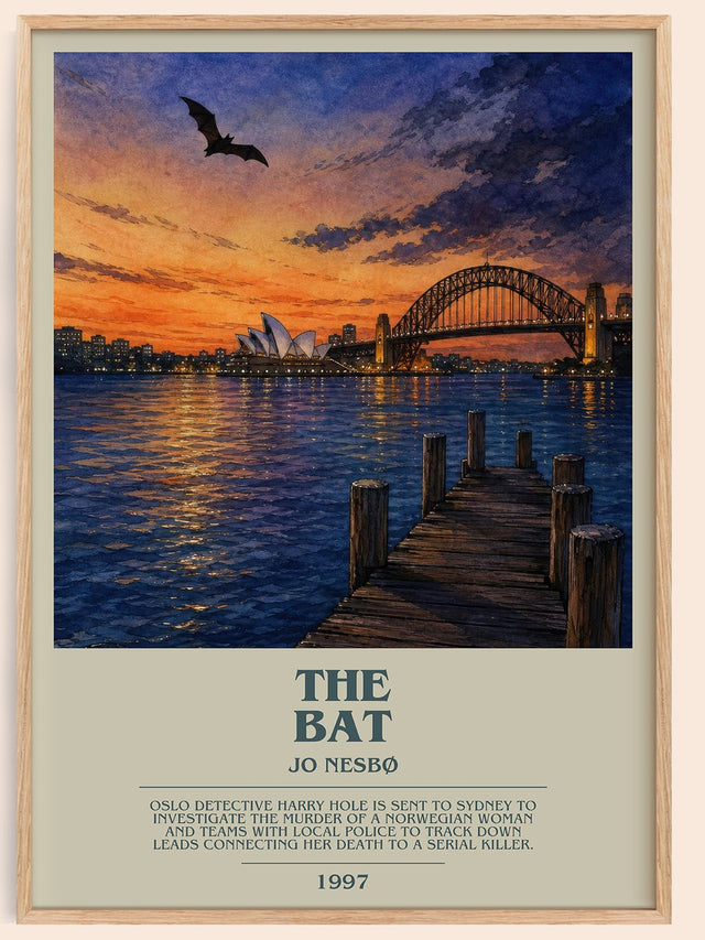 The Bat Bookish Wall Art by Jo Nesbø