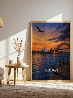 The Bat Book Watercolour Illustration by Jo Nesbø – image 2