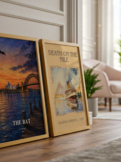 The Bat Book Watercolour Illustration by Jo Nesbø – image 4