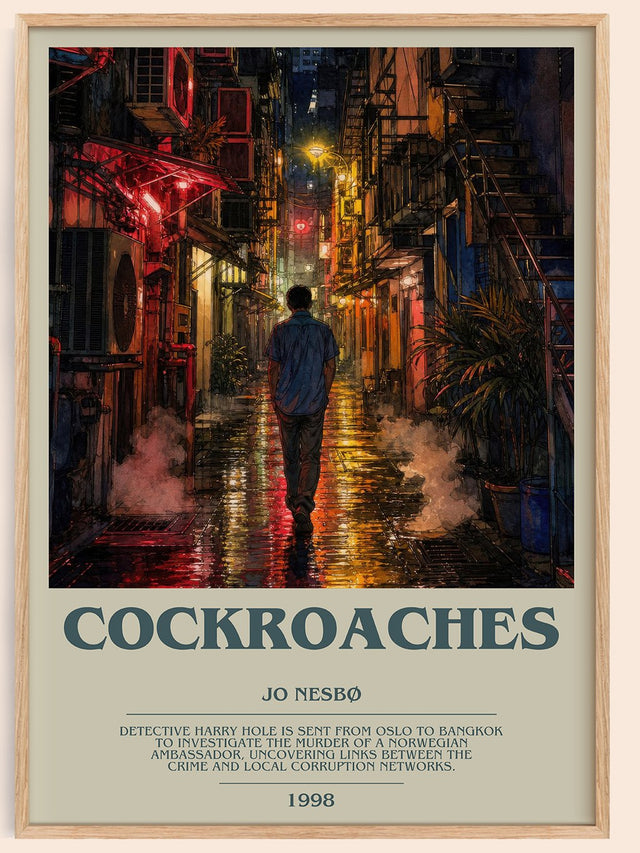 Cockroaches Bookish Wall Art by Jo Nesbø