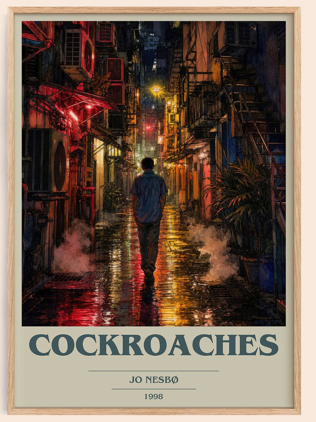 Cockroaches Book Cover Poster by Jo Nesbø