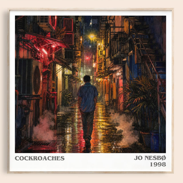 Cockroaches Literary Art Print by Jo Nesbø
