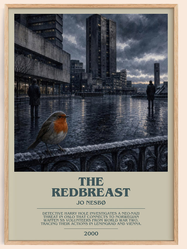 The Redbreast Bookish Wall Art by Jo Nesbø