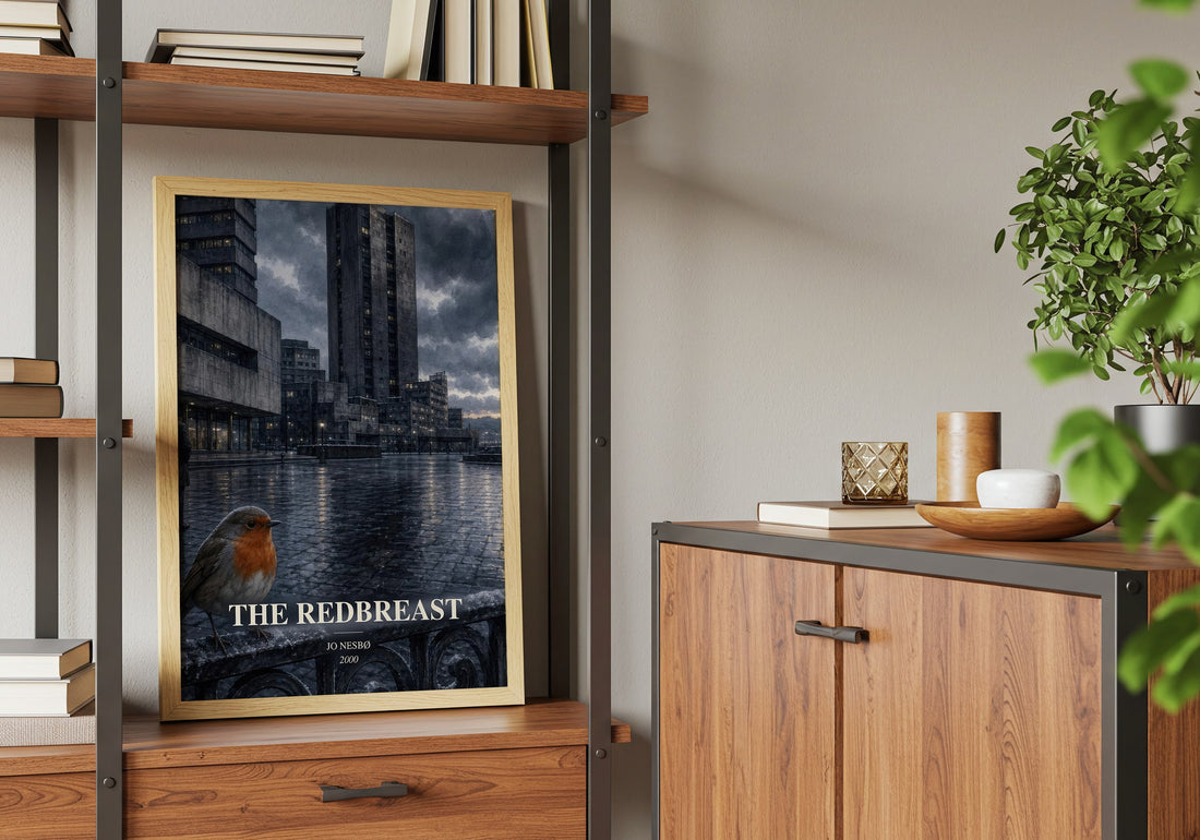 The Redbreast book watercolour illustration paper finish options – matte satin gloss