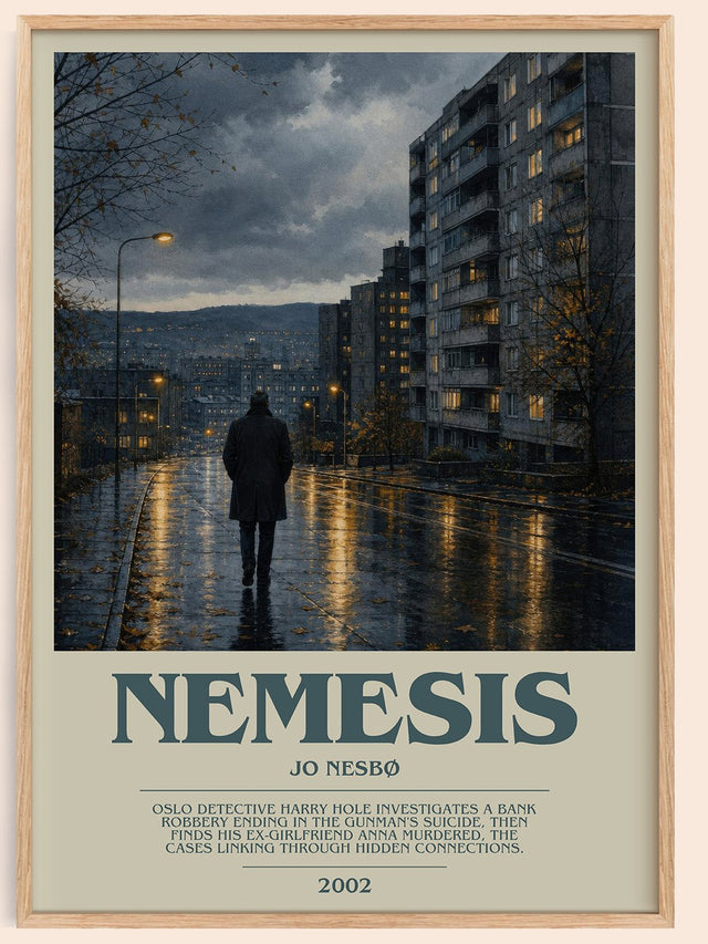 Nemesis Bookish Wall Art by Jo Nesbø