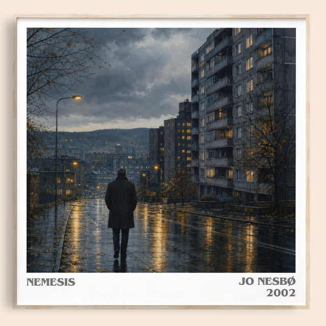 Nemesis Literary Art Print by Jo Nesbø