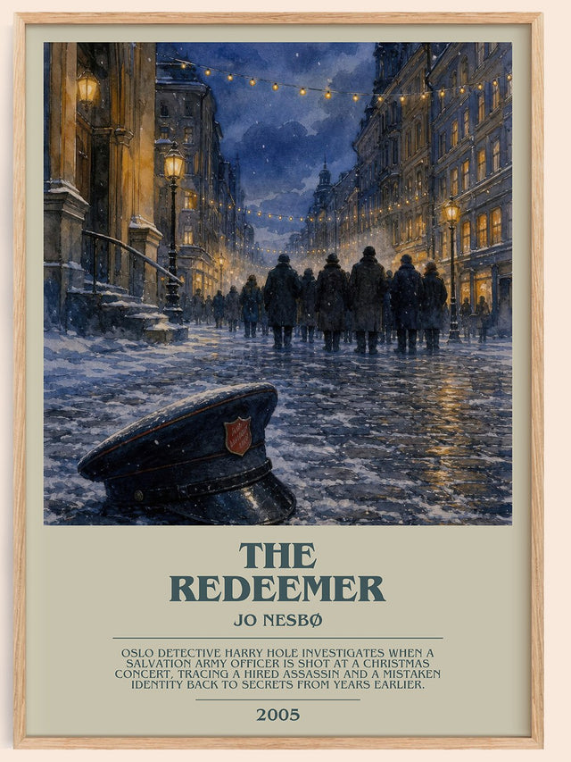 The Redeemer Bookish Wall Art by Jo Nesbø
