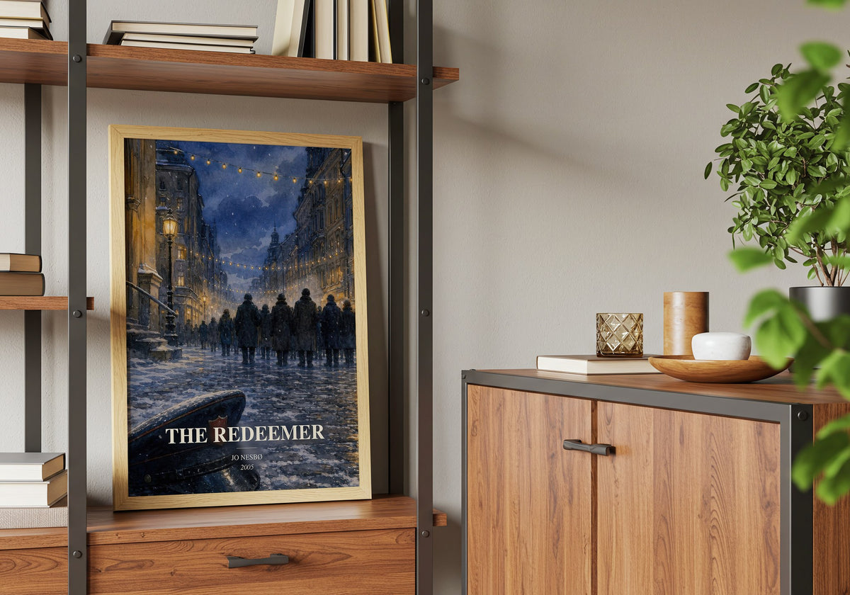 The Redeemer book watercolour illustration paper finish options – matte satin gloss