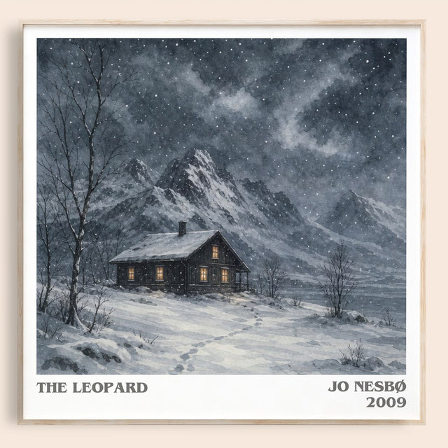 The Leopard Literary Art Print by Jo Nesbø