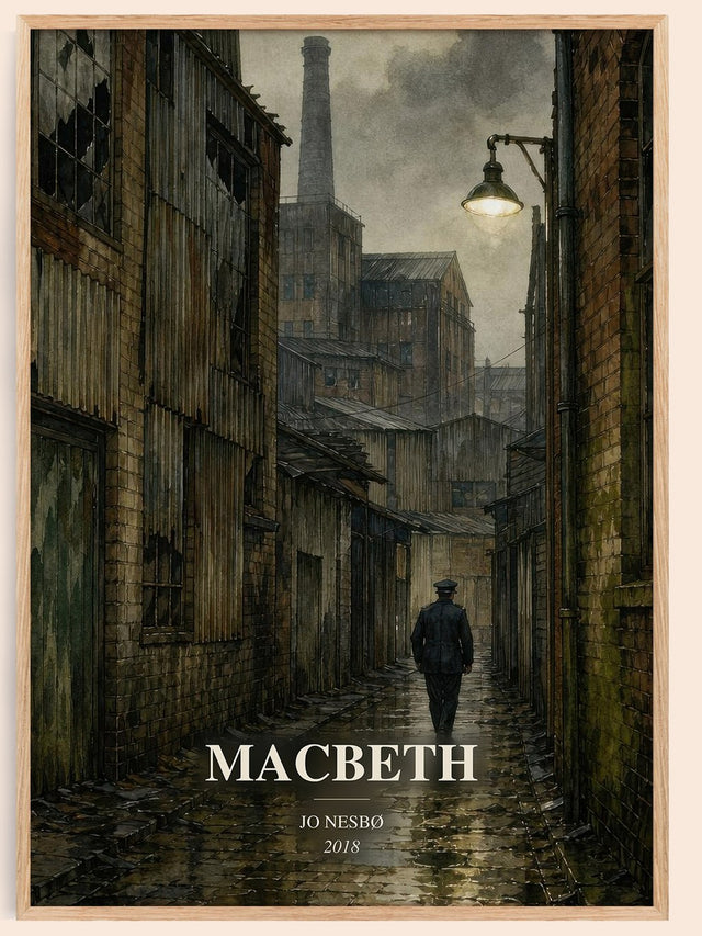 Macbeth Book Watercolour Illustration by Jo Nesbø