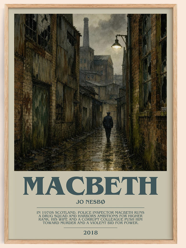 Macbeth Bookish Wall Art by Jo Nesbø
