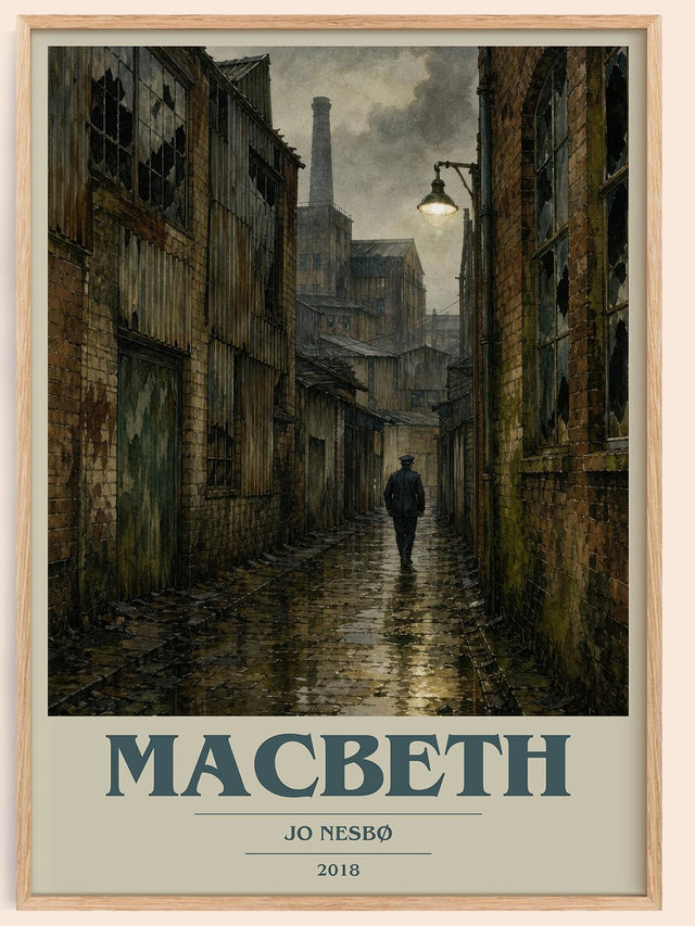 Macbeth Book Cover Poster by Jo Nesbø