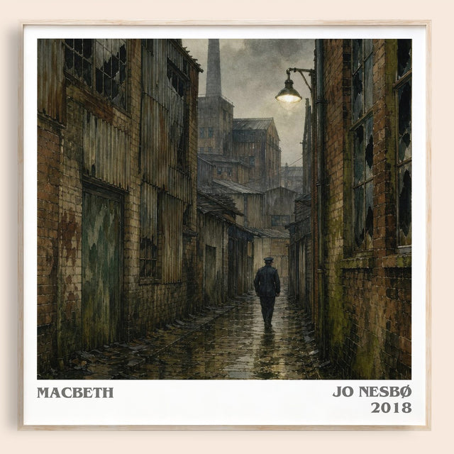 Macbeth Literary Art Print by Jo Nesbø