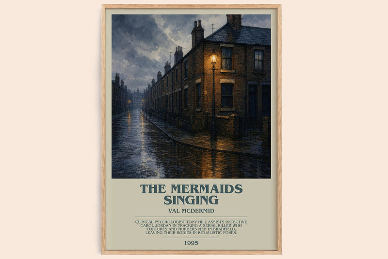The Mermaids Singing Bookish Wall Art by Val McDermid (Modern style)