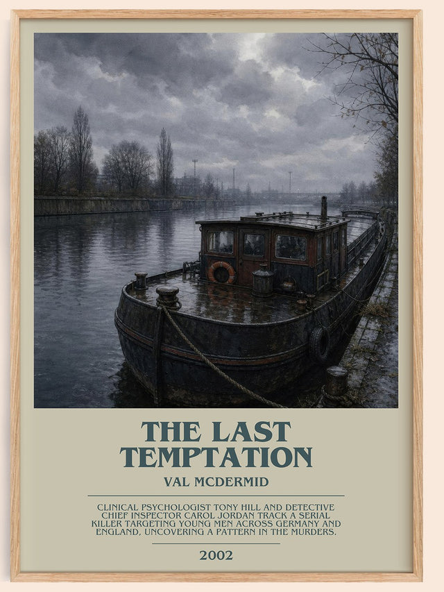 The Last Temptation Bookish Wall Art by Val McDermid