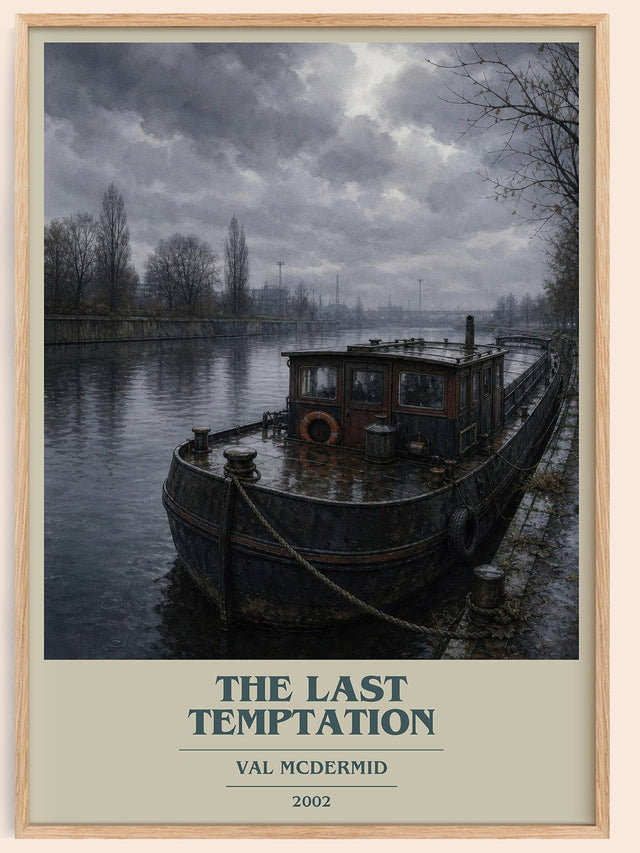 The Last Temptation Book Cover Poster by Val McDermid
