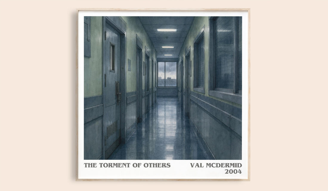 The Torment of Others literary book poster by Val McDermid – framed literary art print
