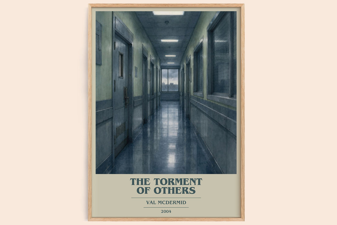 The Torment of Others book cover book poster by Val McDermid – framed literary art print
