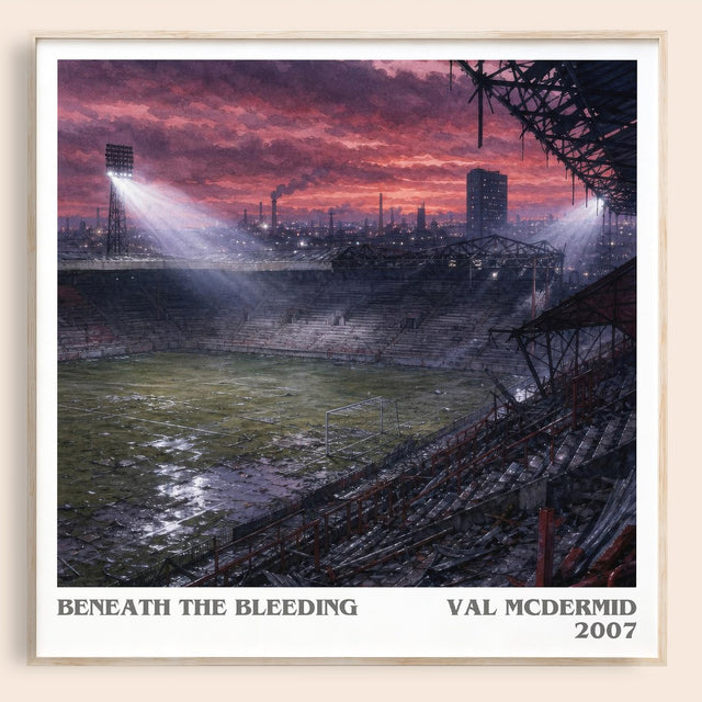 Beneath the Bleeding Literary Art Print by Val McDermid