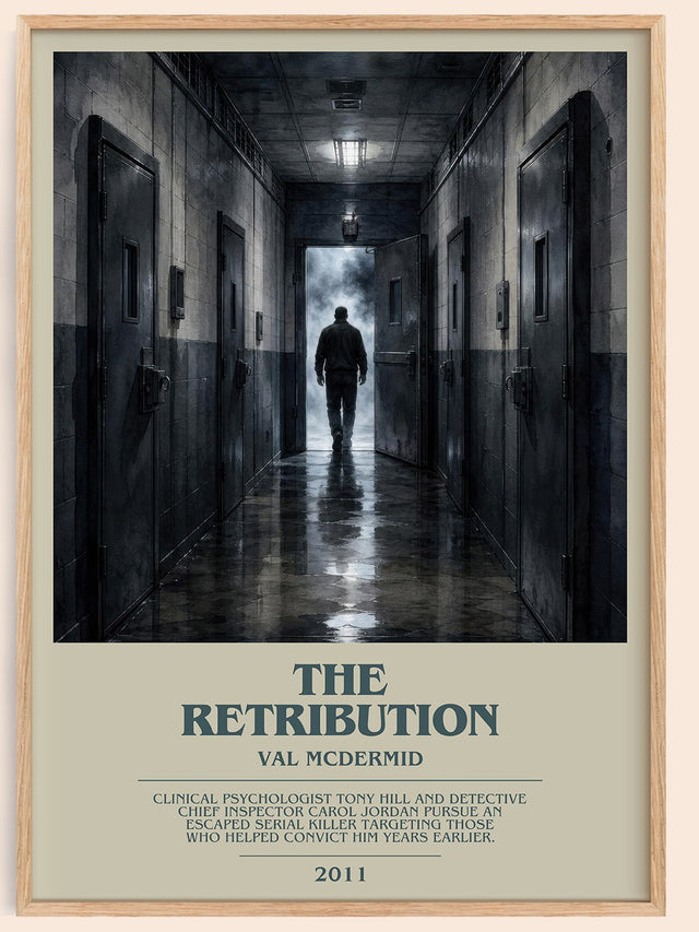 The Retribution Bookish Wall Art by Val McDermid