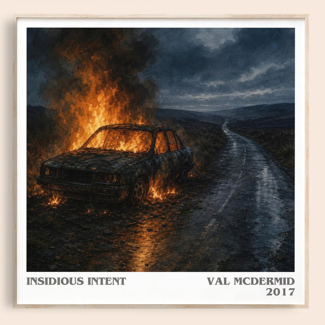 Insidious Intent Literary Art Print by Val McDermid