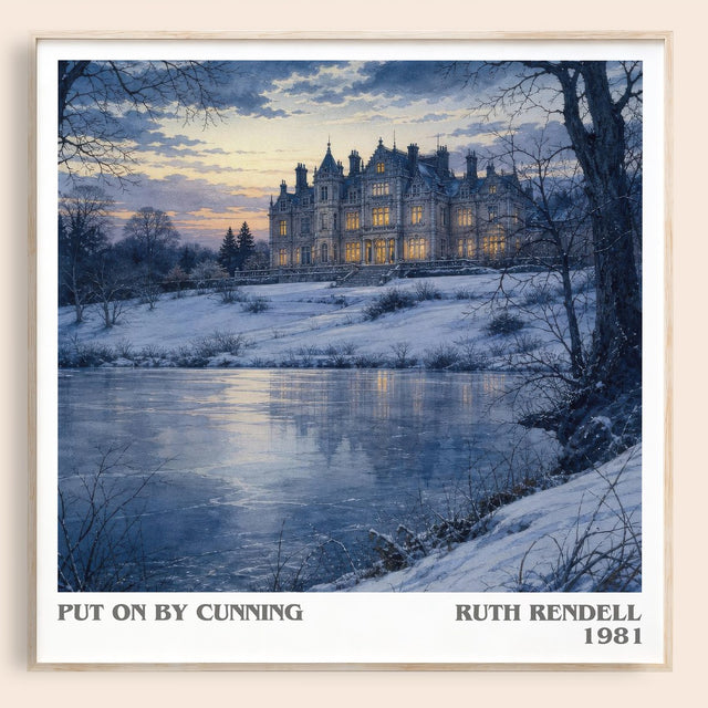Put On by Cunning Literary Art Print by Ruth Rendell