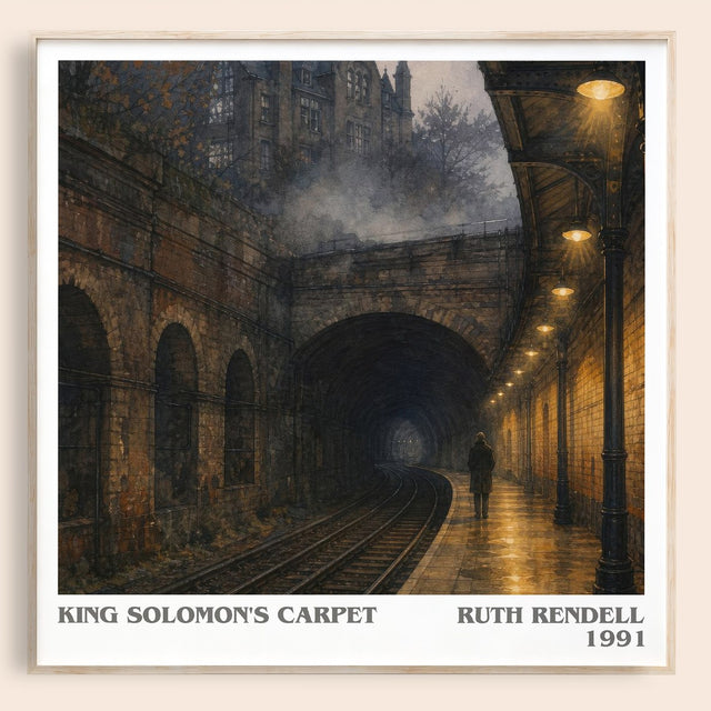 King Solomon's Carpet Literary Art Print by Ruth Rendell