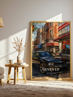 Seven Up Book Watercolour Illustration by Janet Evanovich – image 2