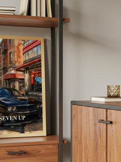 Seven Up Book Watercolour Illustration by Janet Evanovich – image 3
