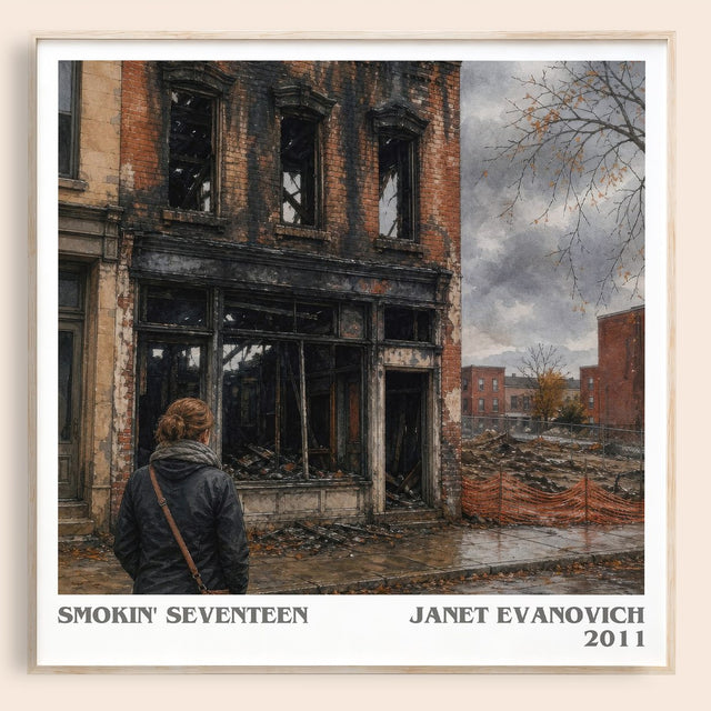 Smokin' Seventeen Literary Art Print by Janet Evanovich