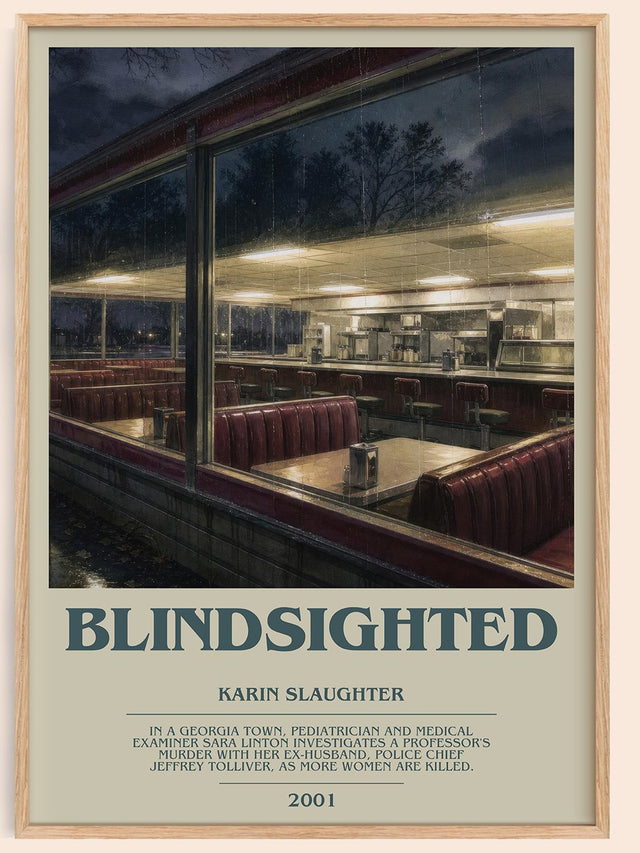 Blindsighted Bookish Wall Art by Karin Slaughter