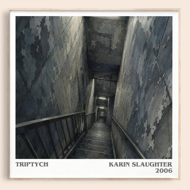 Triptych Literary Art Print by Karin Slaughter