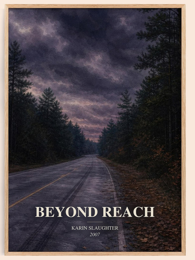 Beyond Reach Book Watercolour Illustration by Karin Slaughter