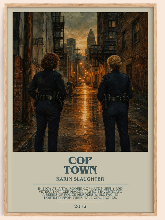 Cop Town Bookish Wall Art by Karin Slaughter