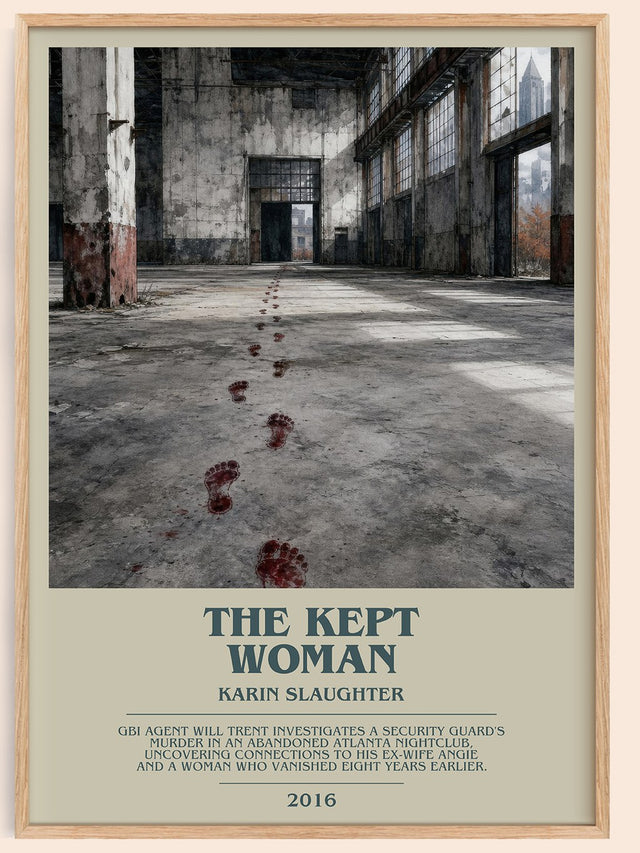 The Kept Woman Bookish Wall Art by Karin Slaughter