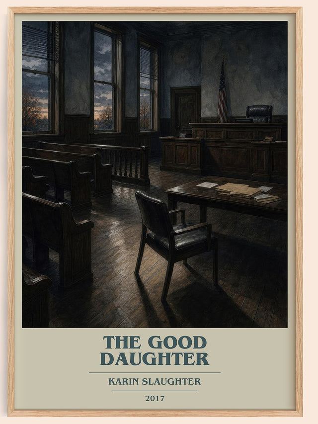 The Good Daughter Book Cover Poster by Karin Slaughter