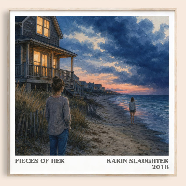 Pieces of Her Literary Art Print by Karin Slaughter