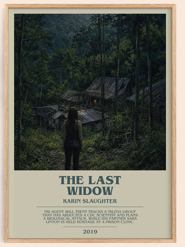 The Last Widow Bookish Wall Art by Karin Slaughter