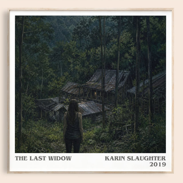 The Last Widow Literary Art Print by Karin Slaughter